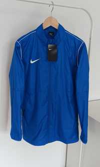 Nowa sportowa niebieska męska kurtka Nike do piłki nożnej