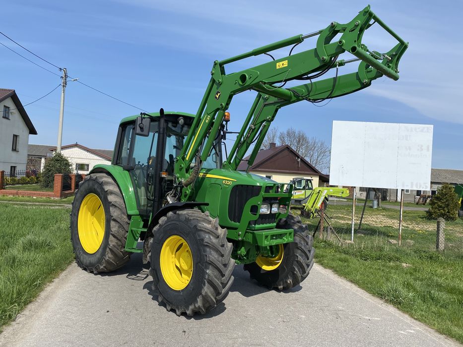 John Deere 6320 TLS + ładowacz czołowy John Deere