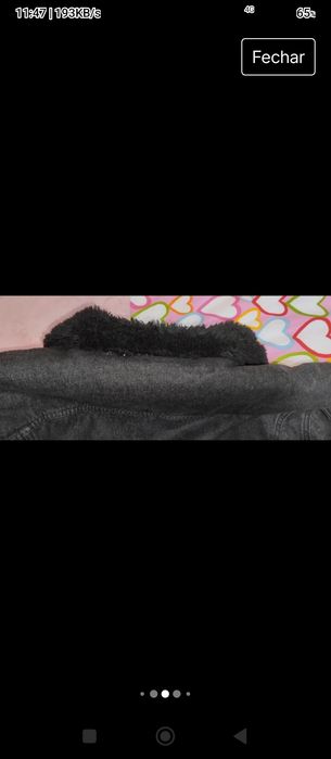 Casaco ganga preto homem