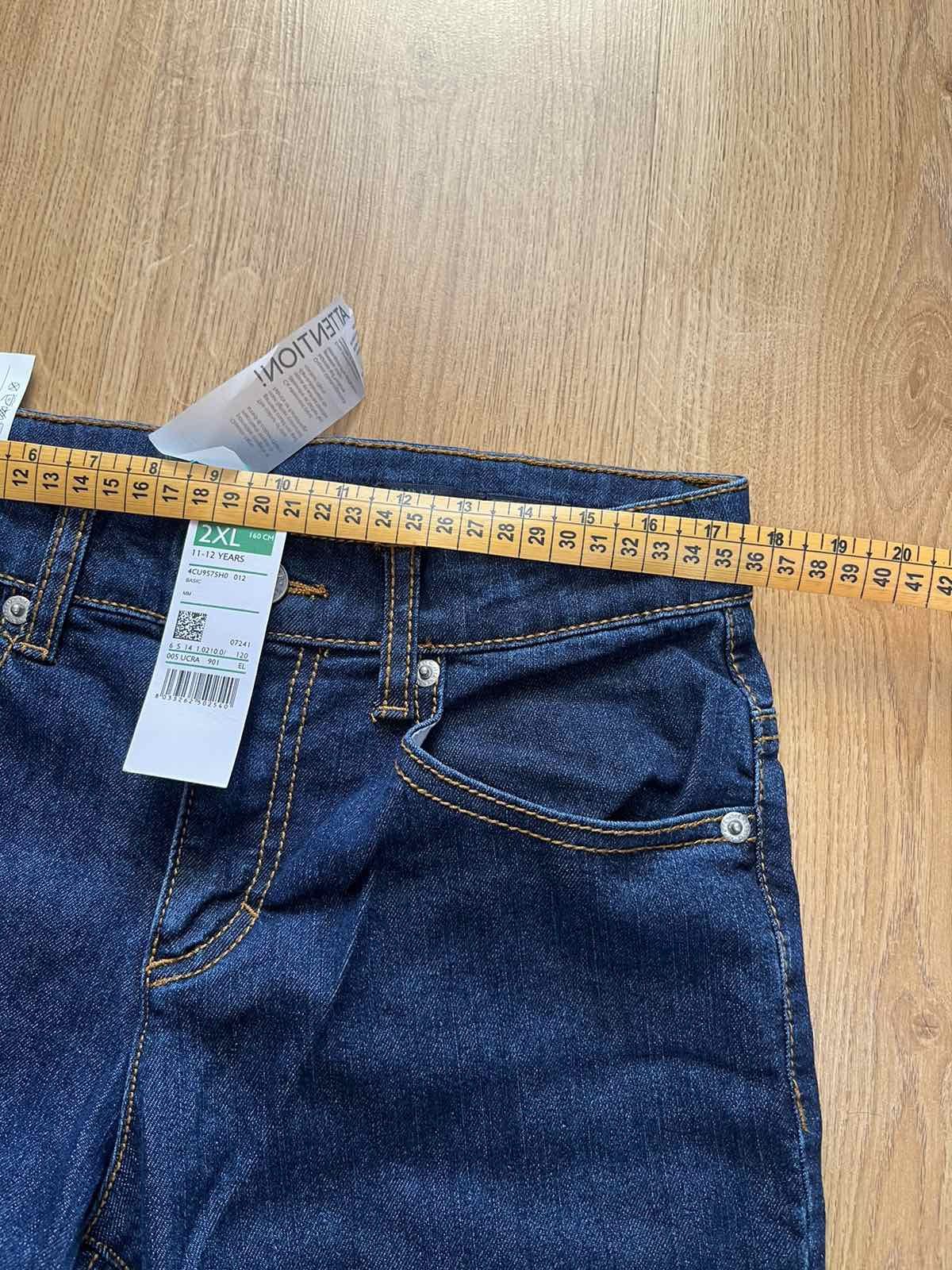 Оригинальные джинсы для мальчика Benetton новые, можно в школу!