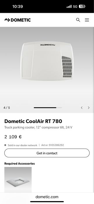 Ar condicionado 24 v DOMETIC