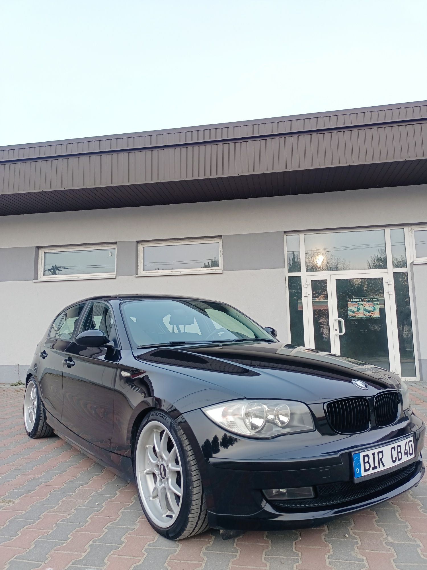 BMW 1 benzyna lift BBS 18 eibach czarna serwis