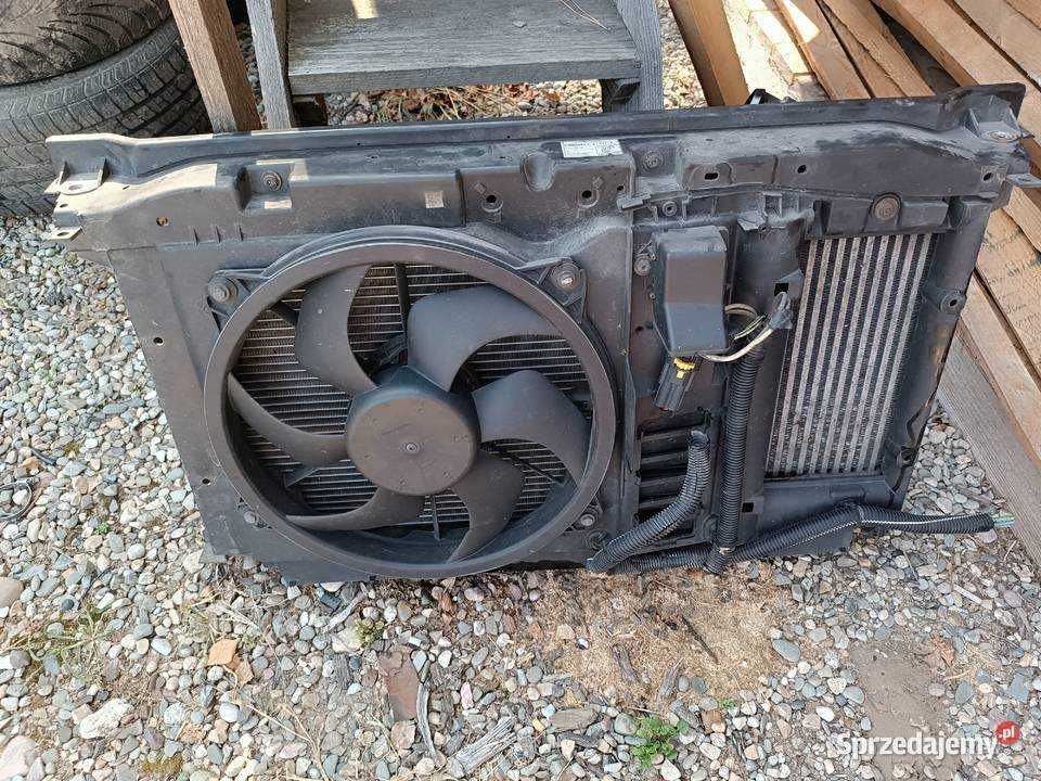 Pas przedni chłodnica wody intercooler Citroen C4 Picasso 2.0 HDI