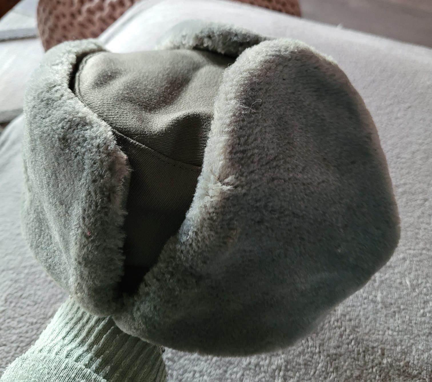 Czapka zimowa uszatka nrd ddr nva