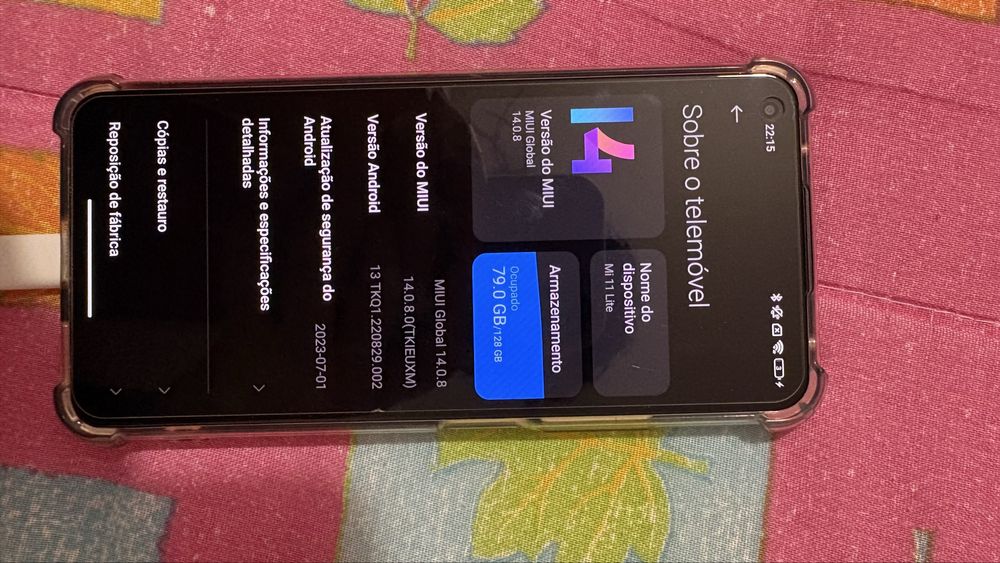 Smartphone Xiaomi mi 11 lite 5G