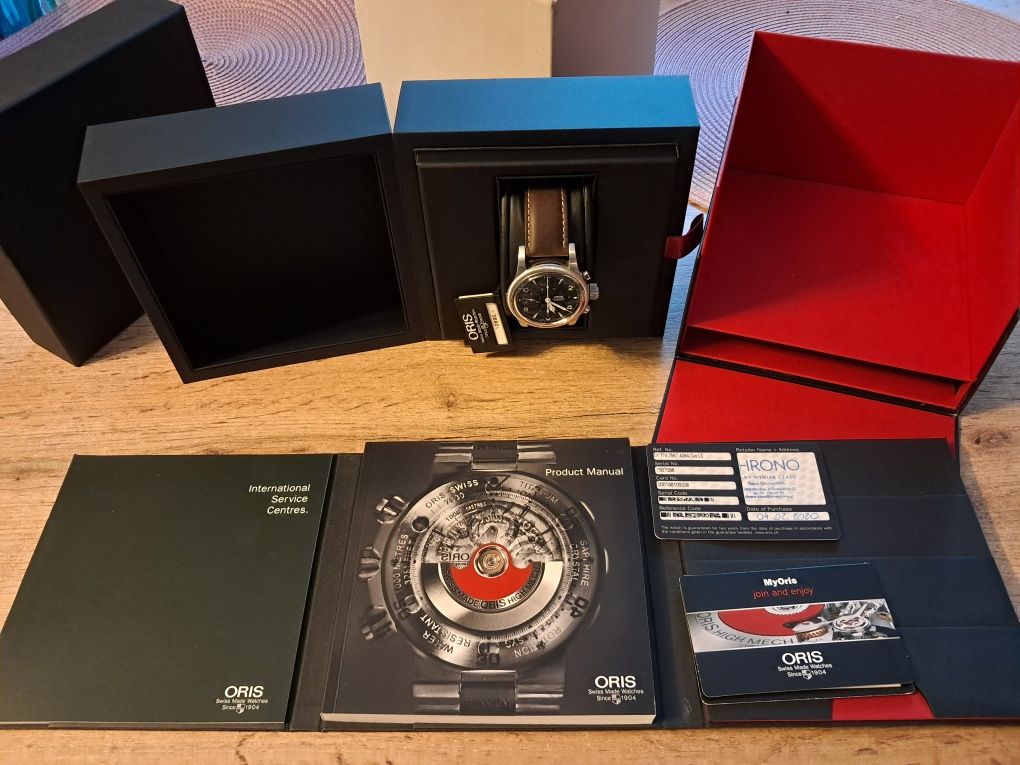 Oris Oskar Bider Limited Edition jak nowy
