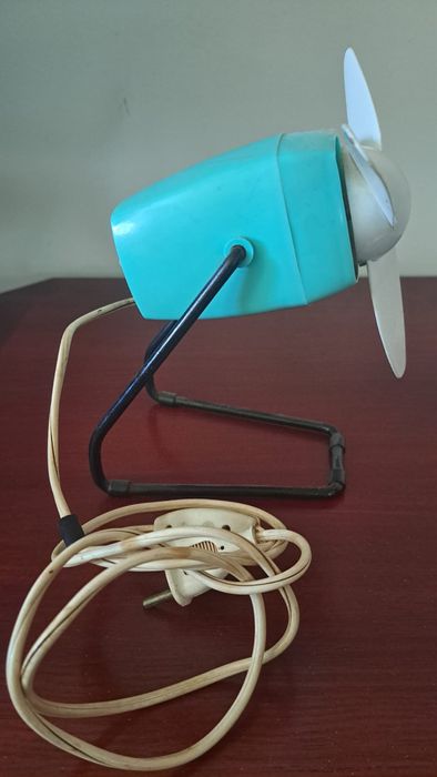 Ventoinha de mesa vintage - anos 60
