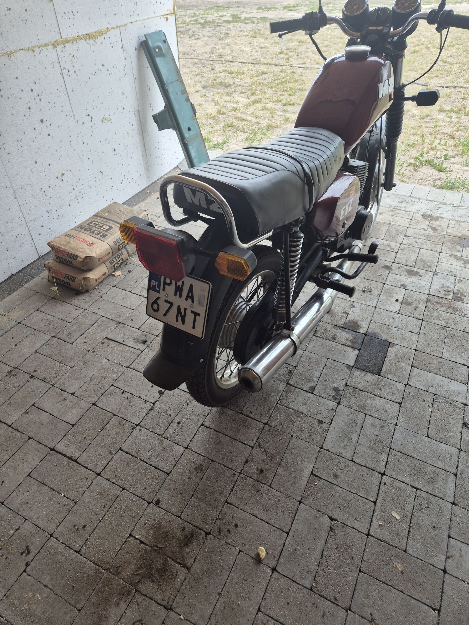 MZ etz 125  zarejestrowana