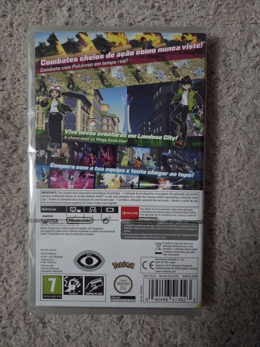 Jogo Pokemon Legends Z-A - NOVO