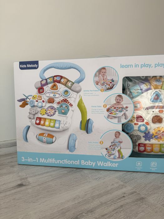 Талокар( ходунки) столик 3в1