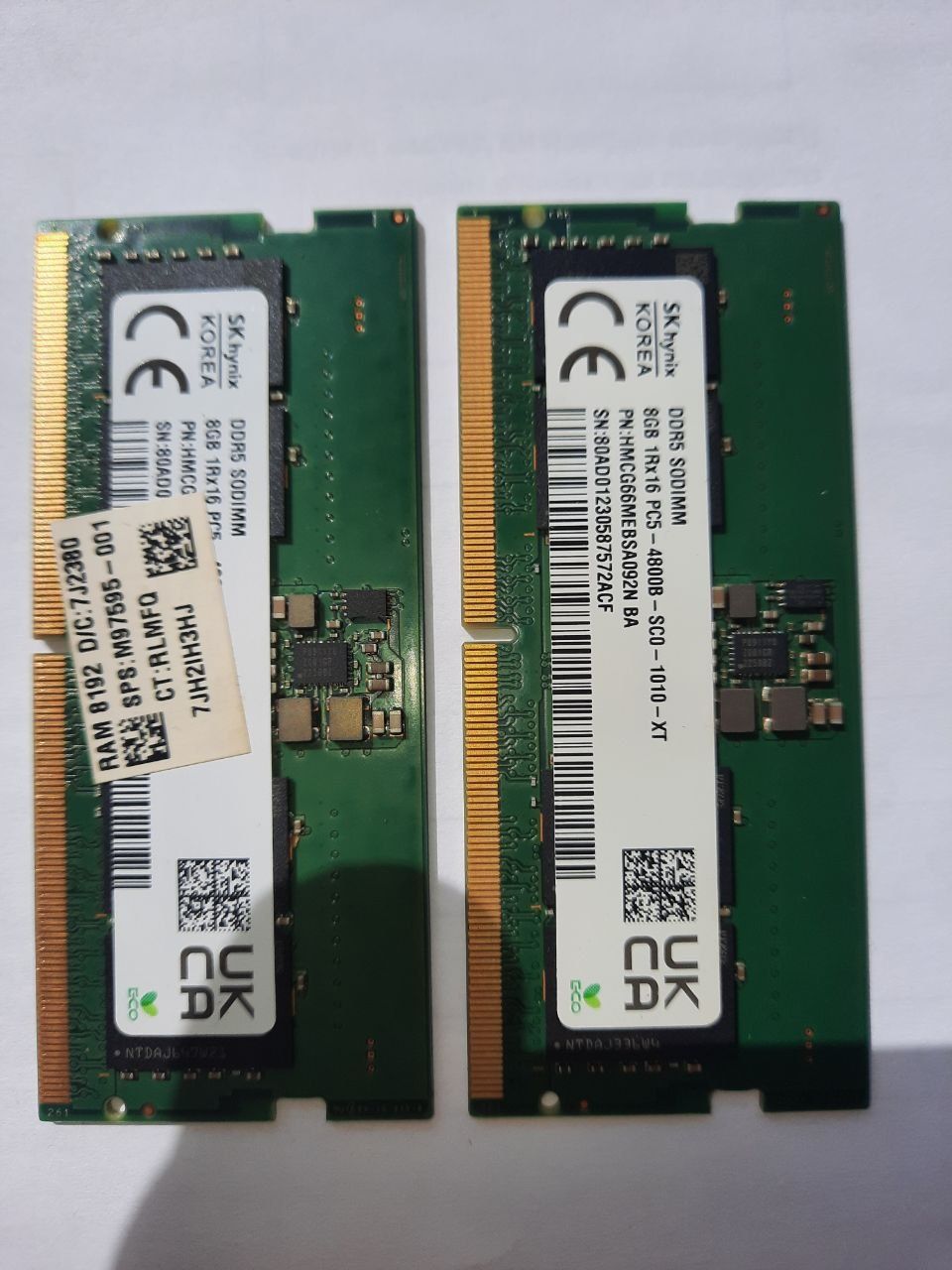 ОЗУ DDR 5 16Gb 2x8