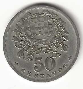 50 Centavos de 1946, Republica Portuguesa