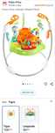 Saltador Fisher Price - Tigre