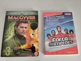 Coleção DVD MacGyver 3 Temporada + Seleção Nacional Força Campeões