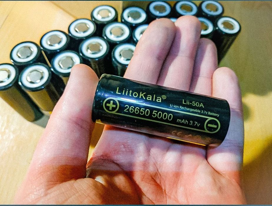 Liitokala 26650 НОВІ ORIGINAL Lii-50A аккумулятор Li-ion Videx літій.