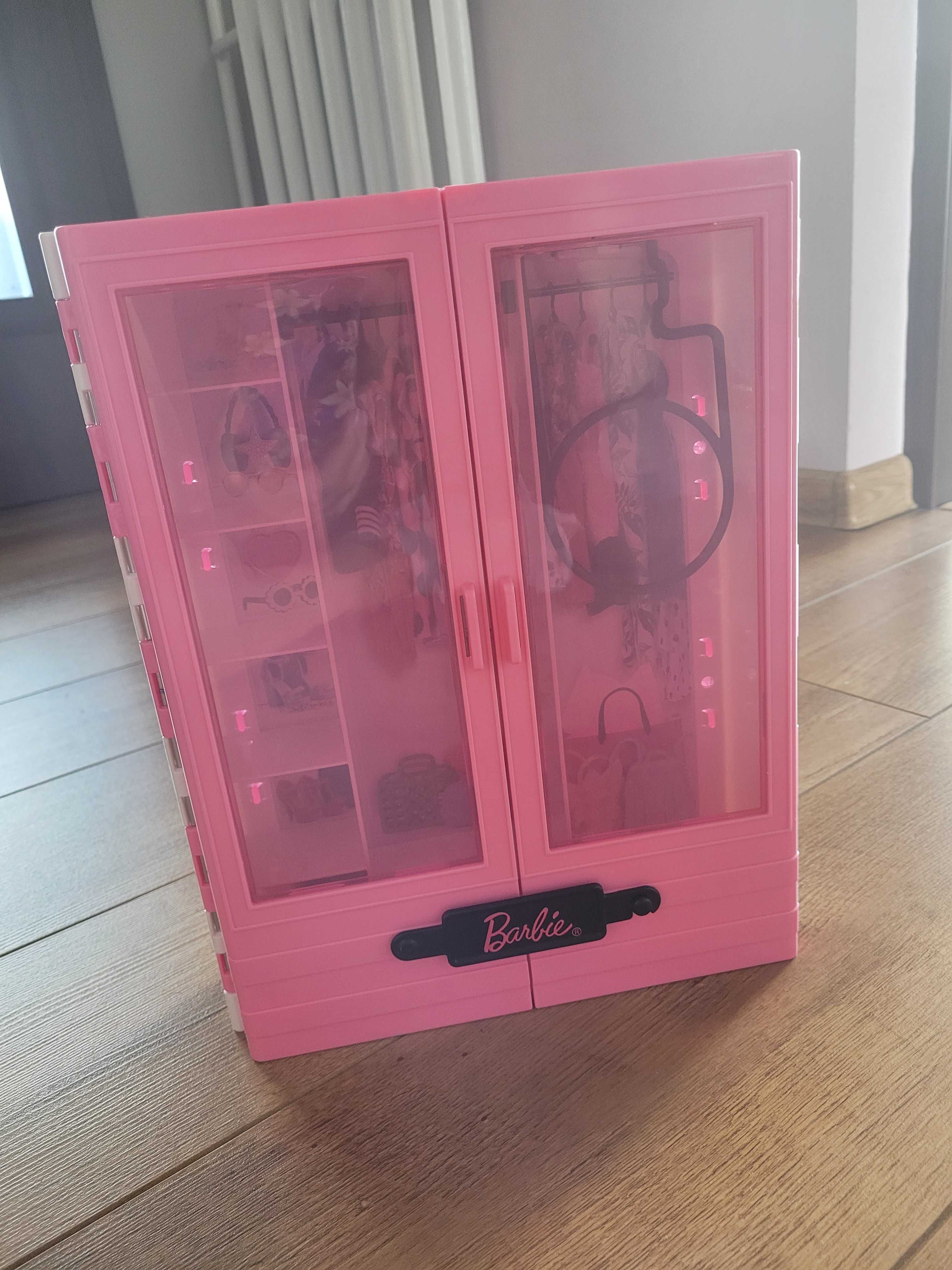 szafa dla lalek barbie różowa