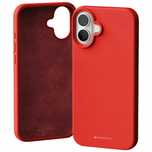 Etui do iPhone 16 Plus Mercury Silicone czerwone