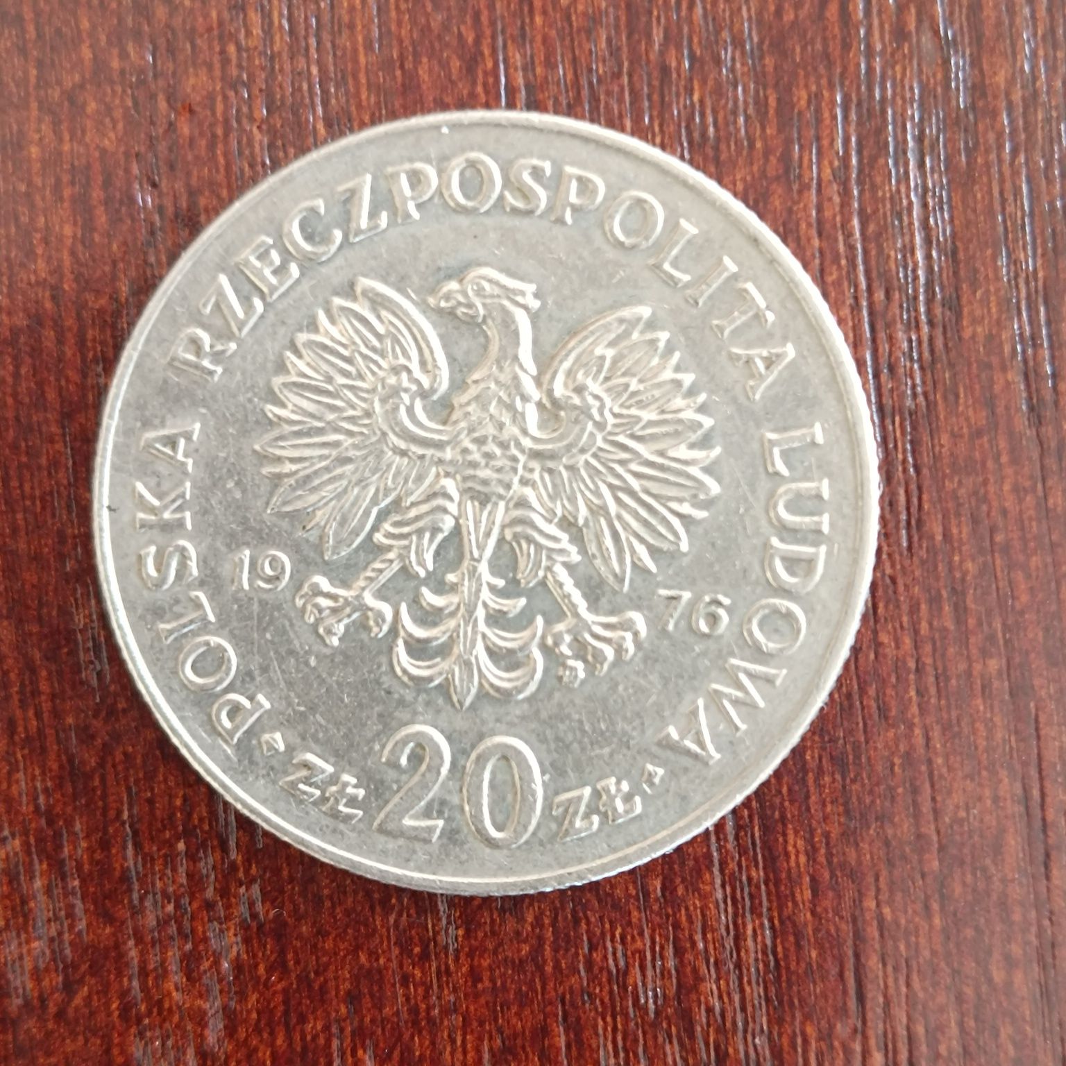 Moneta kolekcjonerska 20zł. Marceli Nowotko