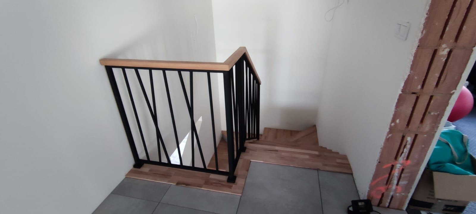 Balustrady wewnętrzne malowana proszkowo