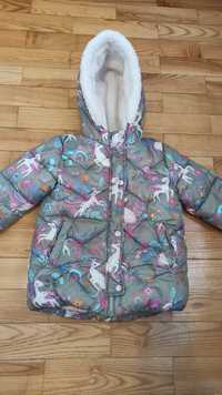 Зимова куртка Next для дівчинки 3-4 роки