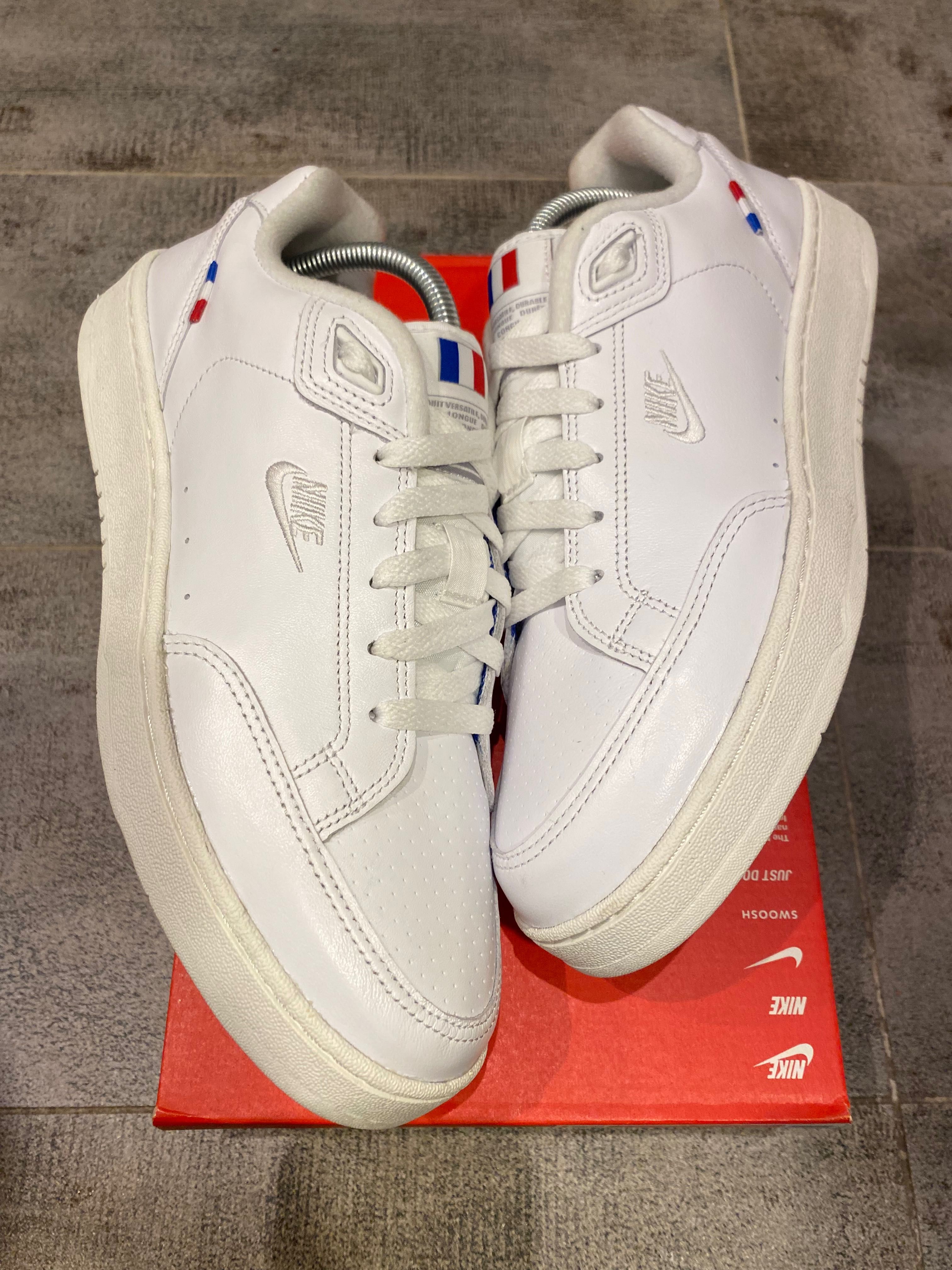 NOWE W PUDEŁKU Nike Grandstand 42,5 r 27,5 cm buty adidasy białe skòra