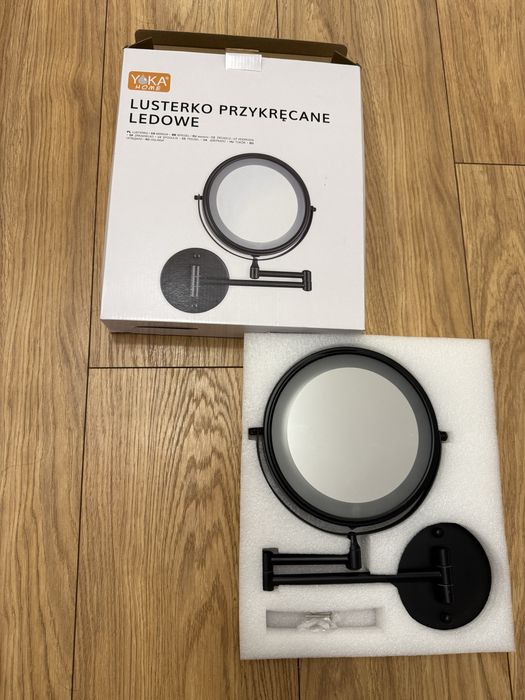 Lusterko przykrecane ledowe