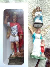 Figurki aniołów,bransoletki i różaniece