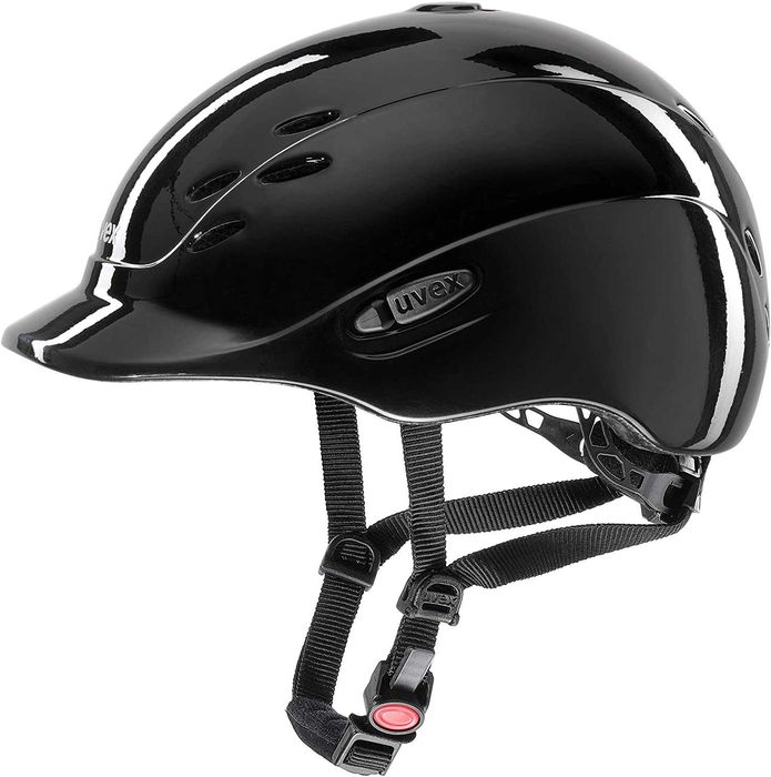 Kask jeździecki UVEX ONYXX 49-54 BLACK SHINE