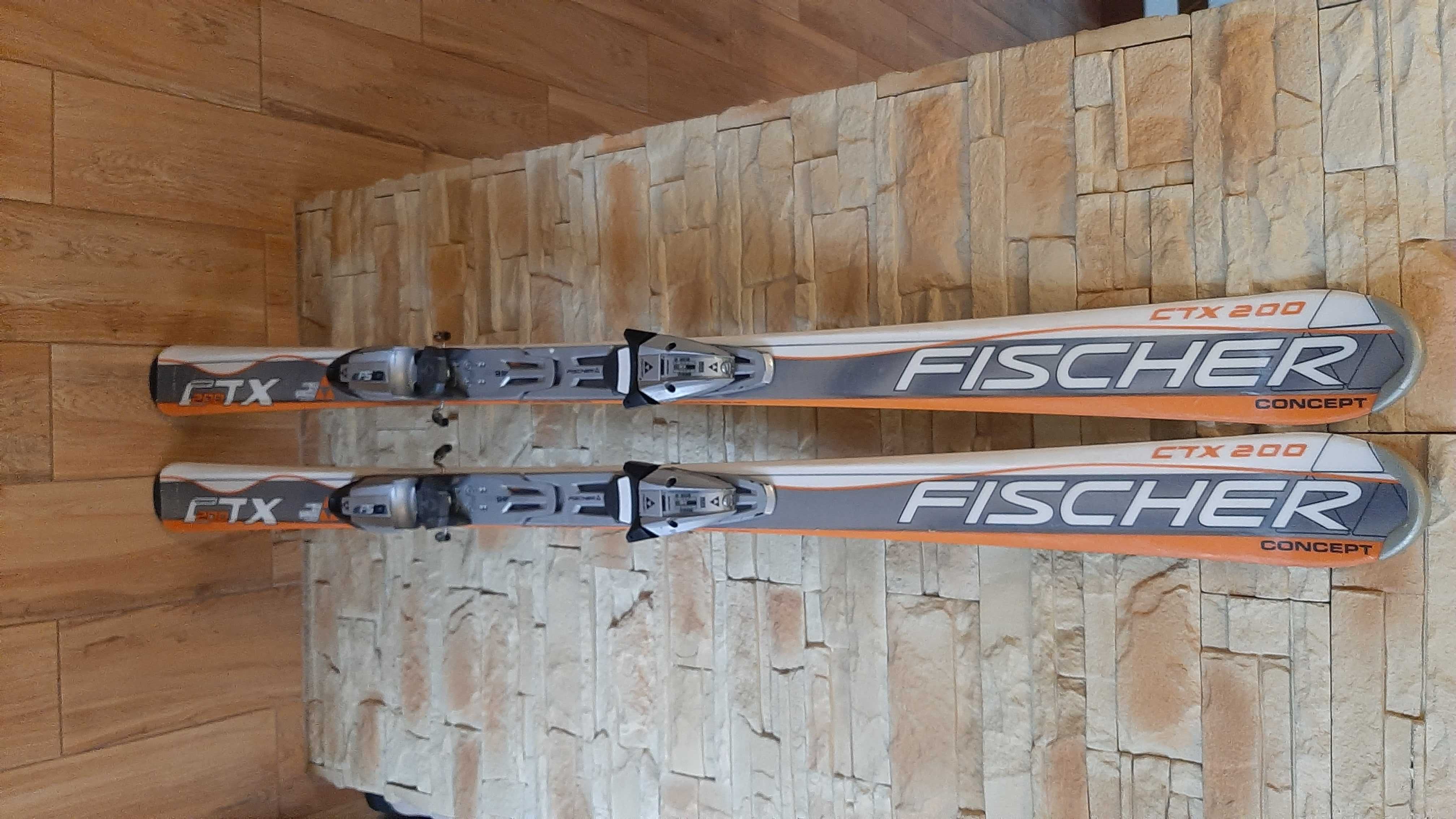 Narty FISCHER CTX 200 stan bardzo dobry
