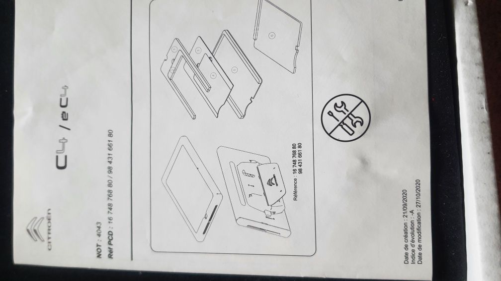 Uchwyt tablet C4