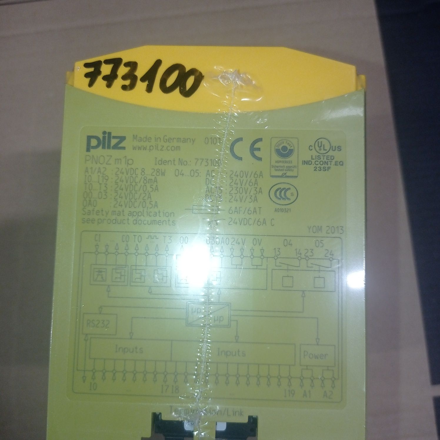 Kontroler PLC PILZ PNOZ m1p base unit  24 V/DC