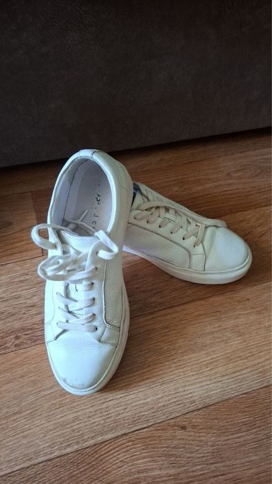 Кросівки Кеди 39-40р Білі Шкіряні