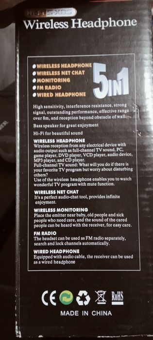 Słuchawki bezprzewodowe