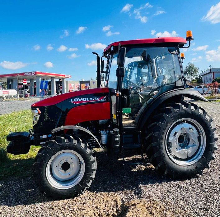 Ciągnik LOVOL M754 75KM-85KM 4x4 z klima,rewersem i finansowaniem 0%