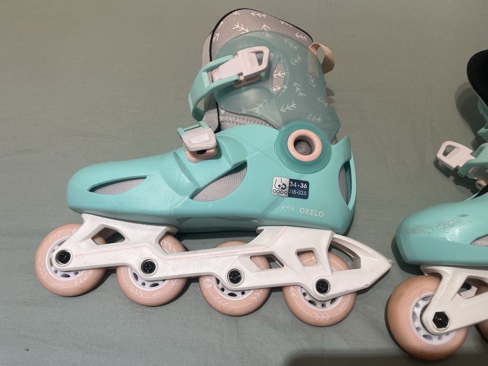 Patins em Linha ••• Como Novos •••
