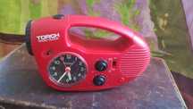 Rádio/Relógio & Lanterna CITIZEN p/ arranjo