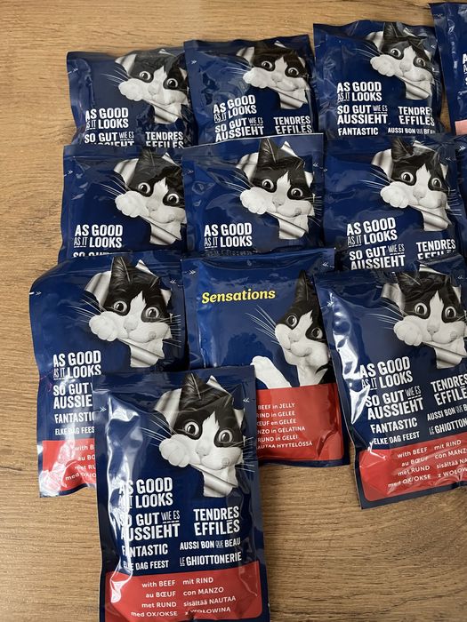 Karma Felix wołowina, łosoś