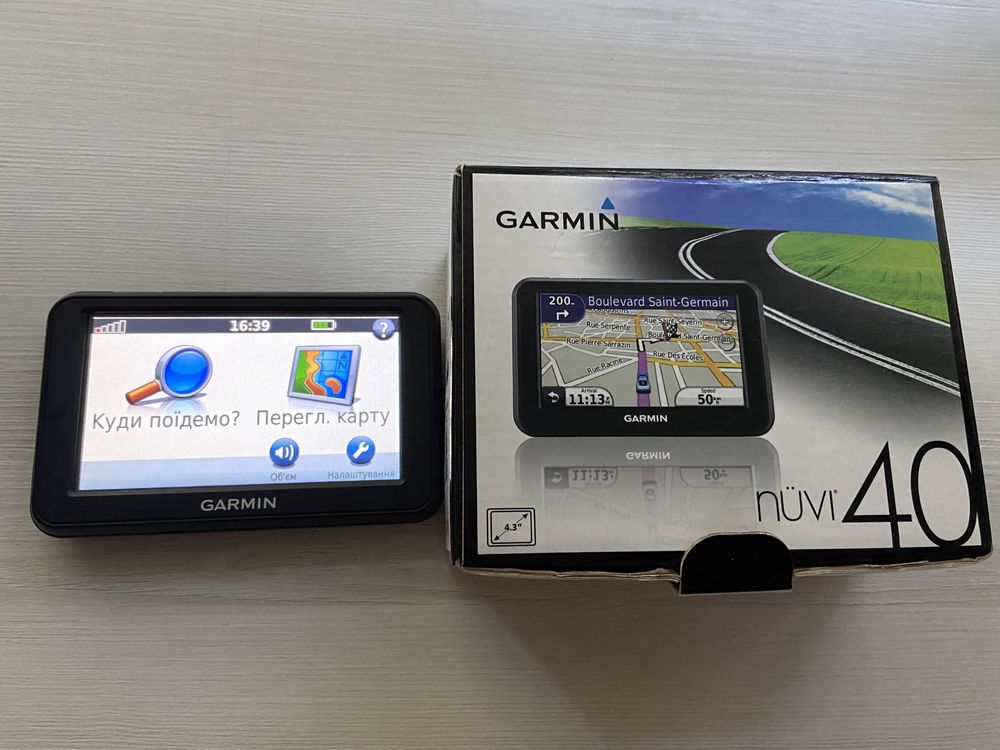Garmin navi 40 автонавігатор (навігатор)