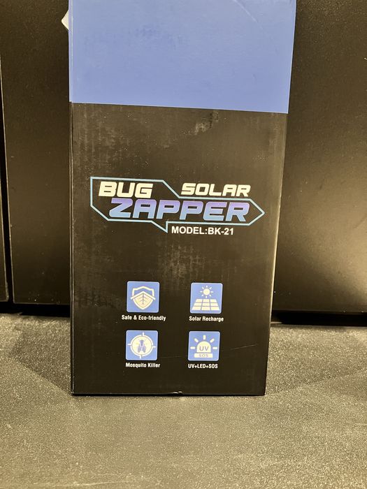 Lampa owadobójcza solarna BK-21 UV LED z USB-C