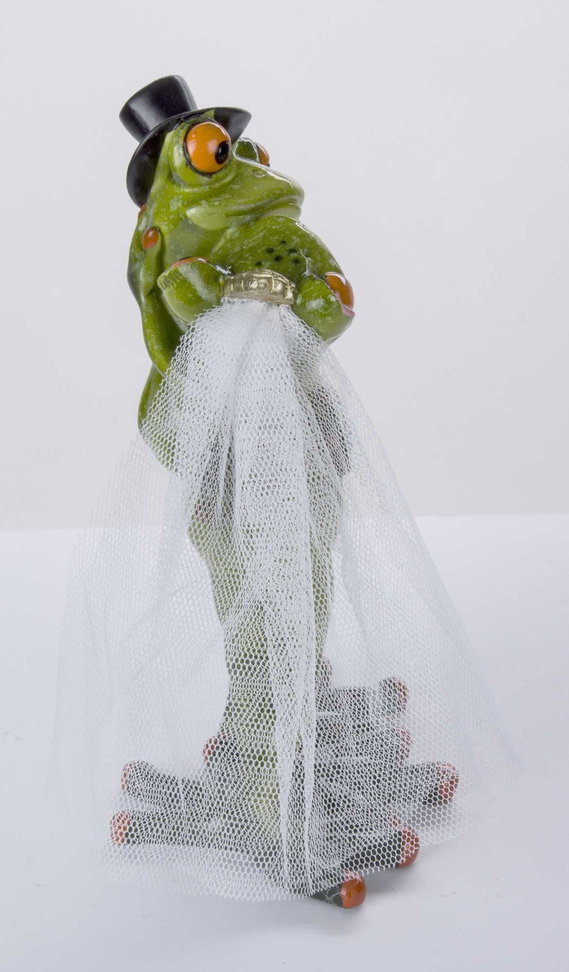Figurka Para Młodych żabki ślub wesele na prezent
