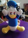 Boneco Pato Donald Vintage em tecido, com argola para pendurar.