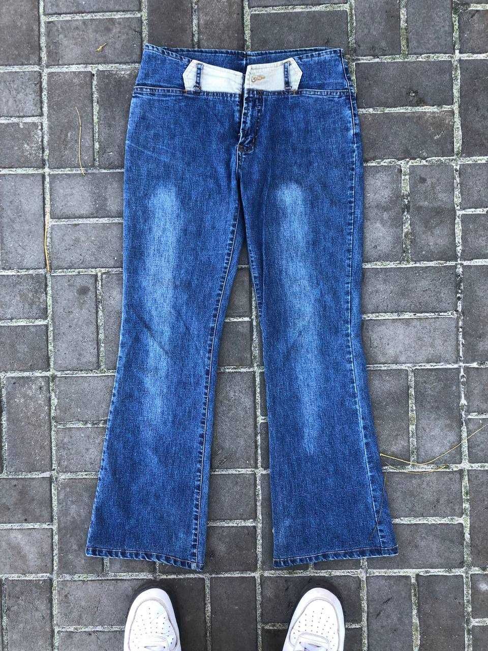 Реп джинсы (Вельветовые вставки)