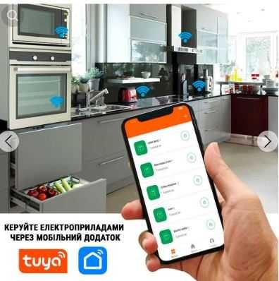 WiFi розетка с энергомониторингом Tuya