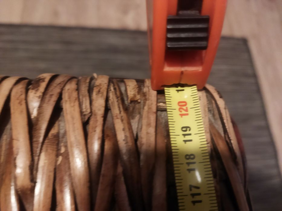 Mesa de centro em vime