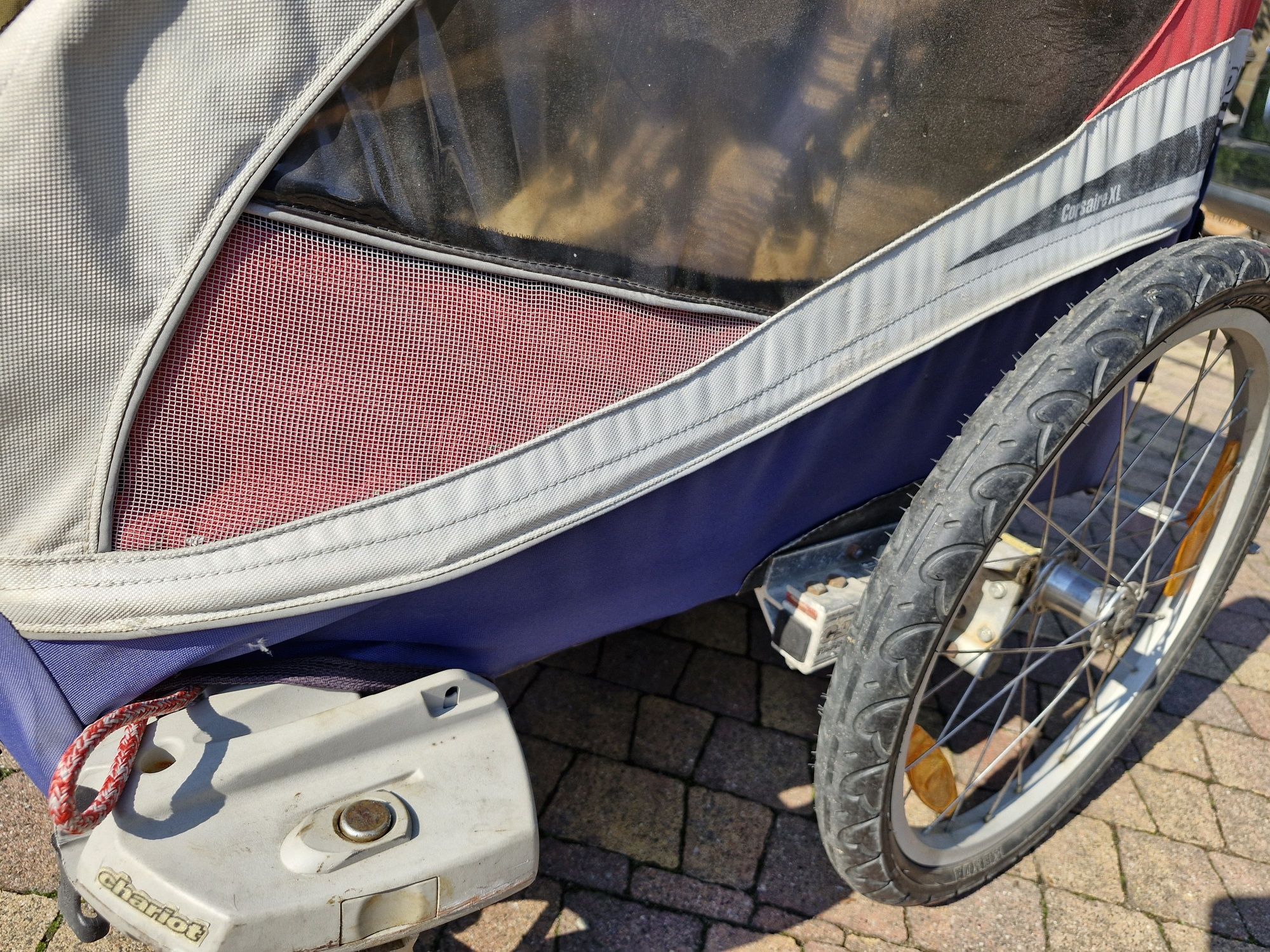 Dwuosobowy wózek rowerowy Thule / Chariot Corsaire XL