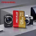 Kartka SD RAMMIND PRO PLUS - 128 GB U3 SDXC Mini Flash Drives+Adapter