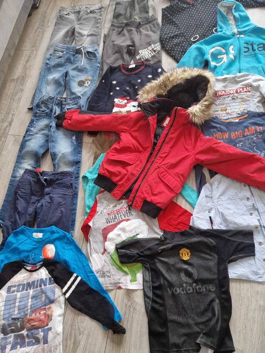 Zestaw ubrań dla chłopca roz.128 /134