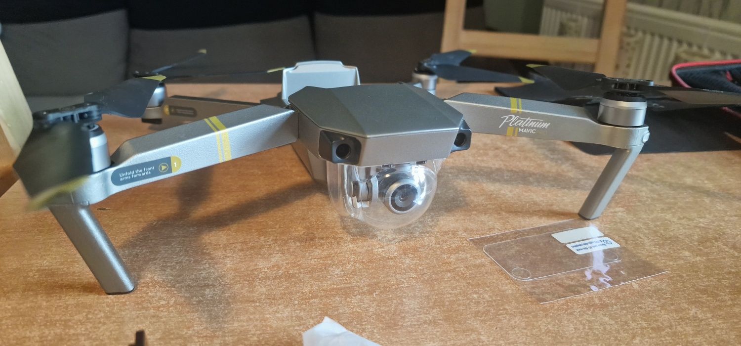 Dron dji mavic pro platinum