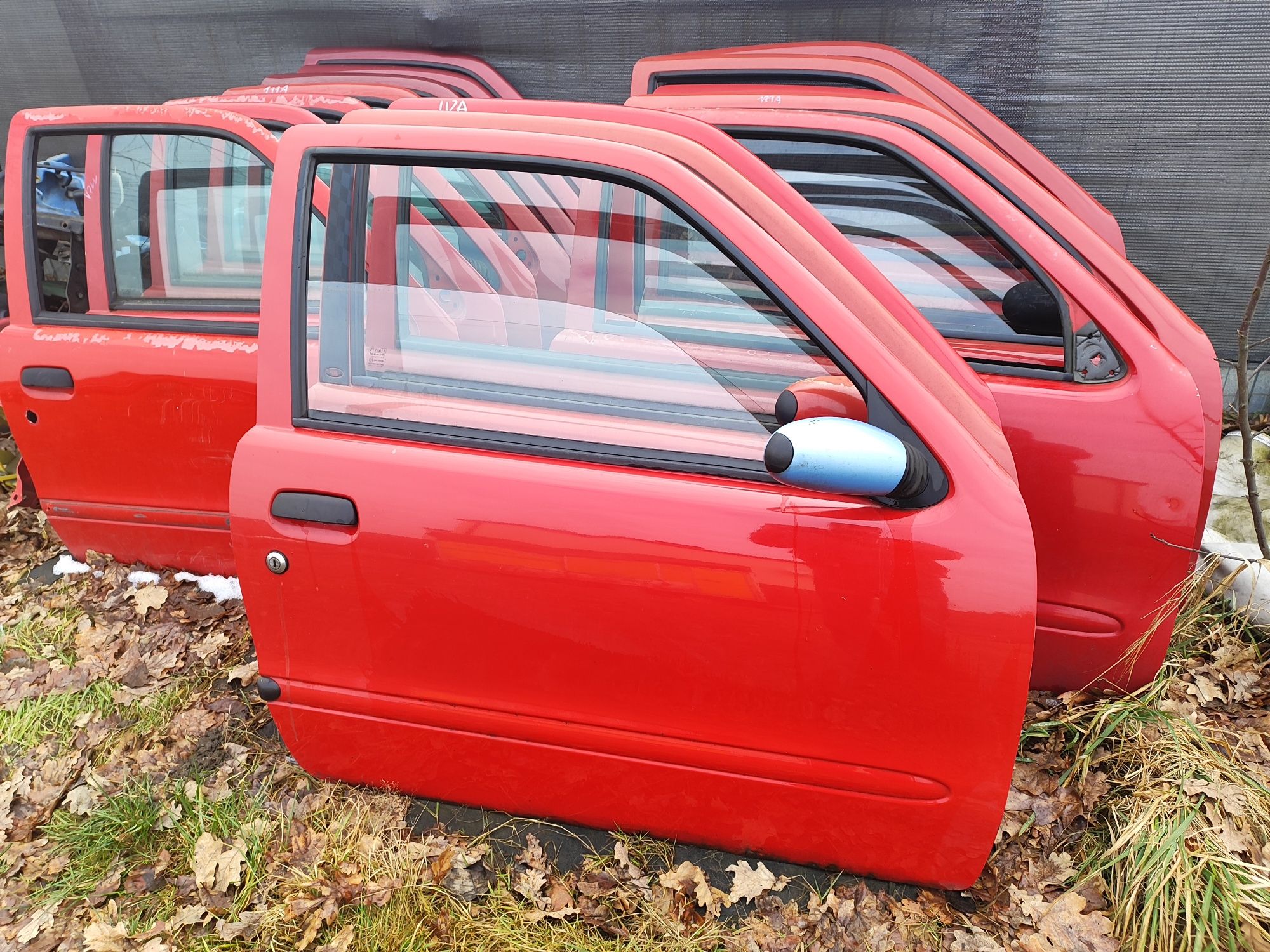 Drzwi prawe Seicento 199a kod lakieru 112a