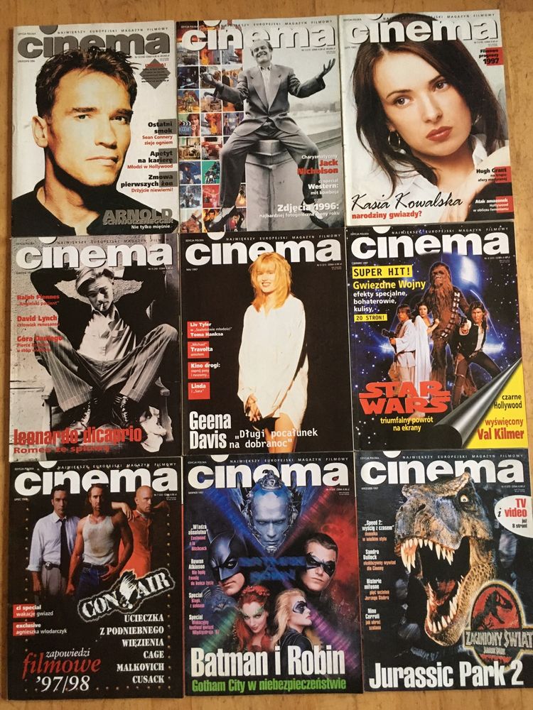 Cinema magazyn, czasopismo archiwalne